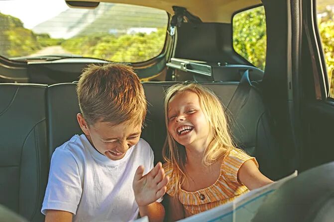 Des jeux de famille à jouer dans la voiture