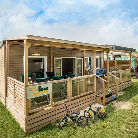 Glamping en mobil-home